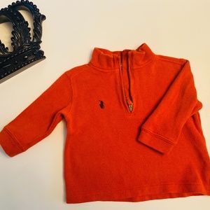 Infant polo sweater